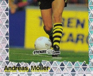 Figurina Andreas Muller (Puzzel 2) - Fußball Bundesliga zur Endphase der Saison 1996/1997 n. 272 - Panini