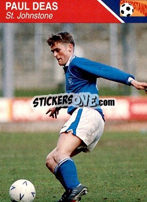 Cromo Paul Deas - Footballers 1993-1994 n. 166 - Grandstand