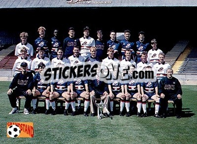 Cromo Dundee - Footballers 1993-1994 n. 183 - Grandstand