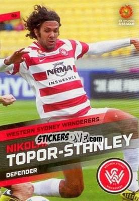 Cromo Nikolai Topor-Stanley - SE Products Australian A-League 2013-2014 n. 96 - NO EDITOR