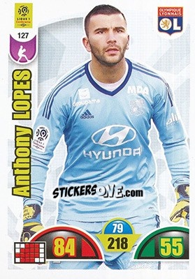 Cromo Anthony Lopes - FOOT 2018-2019. Adrenalyn XL n. 127 - Panini