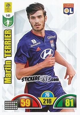 Cromo Martin Terrier - FOOT 2018-2019. Adrenalyn XL n. 141 - Panini
