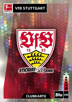 Cromo Clubkarte - German Fussball Bundesliga 2018-2019. Match Attax n. 298 - Topps