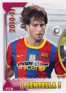 Figurina Maxwell (Serie Oro) (! Centella !) (1 of 2) - Fc Barcelona 2010-2011 n. 60 - Panini
