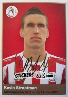 Figurina Kevin Strootman - Eredivisie 2009-2010 n. 192 - Ah