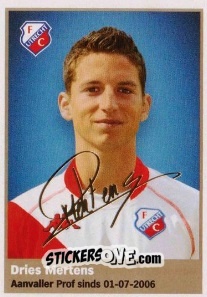 Cromo Dries Mertens - Eredivisie 2009-2010 n. 224 - Ah