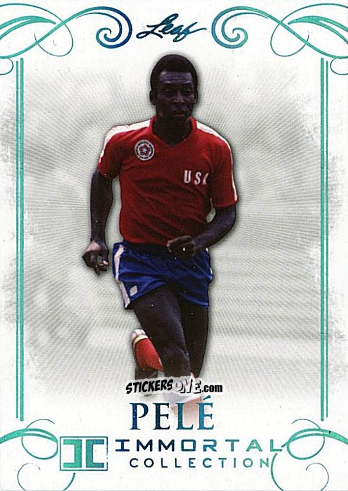 Cromo Pelé - Pele Immortal Collection 2016 n. 11 - Leaf
