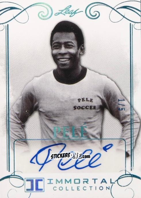 Cromo Pelé - Pele Immortal Collection 2016 n. BA-15 - Leaf