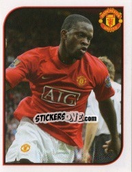 Figurina Louis Saha - Manchester United 2007-2008 n. 74 - Panini