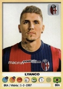 Figurina Lyanco (Bologna) - Calciatori 2018-2019 n. M1 - Panini