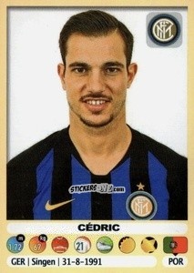 Figurina Cédric Soares (Inter) - Calciatori 2018-2019 n. M31 - Panini