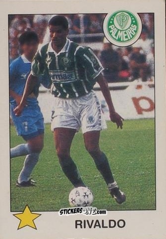 Figurina Rivaldo - Campeonato Brasileiro 1995 n. 137 - Abril