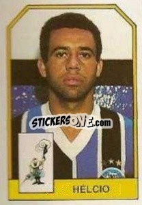 Cromo Hélcio - Campeonato Brasileiro 1991 n. 49 - Abril