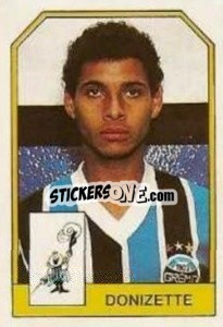 Cromo Donizette - Campeonato Brasileiro 1991 n. 50 - Abril