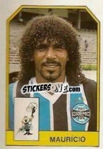 Cromo Maurício - Campeonato Brasileiro 1991 n. 53 - Abril