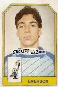 Cromo Emerson - Campeonato Brasileiro 1991 n. 56 - Abril