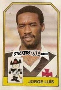 Figurina Jorge Luís - Campeonato Brasileiro 1991 n. 107 - Abril