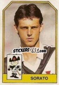 Cromo Sorato - Campeonato Brasileiro 1991 n. 115 - Abril