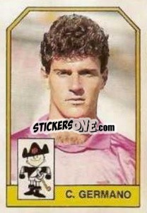Figurina C. Germano - Campeonato Brasileiro 1991 n. 116 - Abril