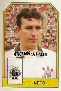 Sticker Neto - Campeonato Brasileiro 1991 n. 129 - Abril