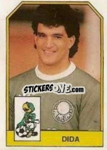 Cromo Dida - Campeonato Brasileiro 1991 n. 158 - Abril