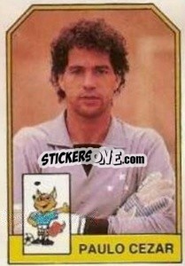 Cromo Paulo Cesar - Campeonato Brasileiro 1991 n. 165 - Abril