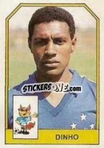 Figurina Dinho - Campeonato Brasileiro 1991 n. 172 - Abril