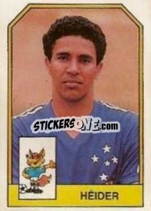 Figurina Héider - Campeonato Brasileiro 1991 n. 174 - Abril
