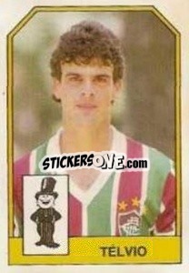 Figurina Télvio - Campeonato Brasileiro 1991 n. 195 - Abril