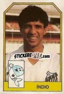 Figurina ĺndio - Campeonato Brasileiro 1991 n. 207 - Abril