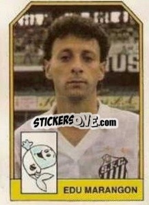 Figurina Edu Marangon - Campeonato Brasileiro 1991 n. 218 - Abril