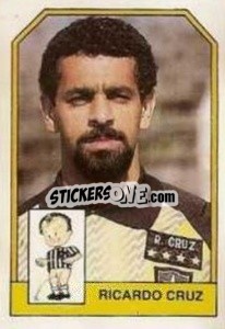 Cromo Ricardo Cruz - Campeonato Brasileiro 1991 n. 225 - Abril