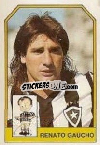 Cromo Renato Gaúcho - Campeonato Brasileiro 1991 n. 233 - Abril