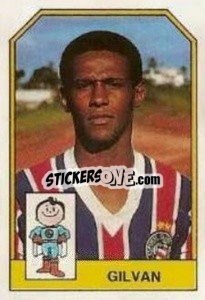 Cromo Gilvan - Campeonato Brasileiro 1991 n. 246 - Abril