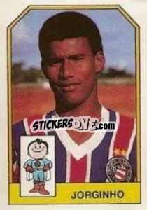 Cromo Jorginho - Campeonato Brasileiro 1991 n. 249 - Abril