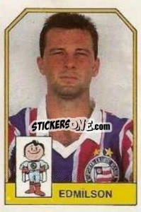 Cromo Edmilson - Campeonato Brasileiro 1991 n. 254 - Abril