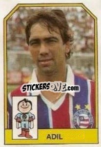Cromo Adil - Campeonato Brasileiro 1991 n. 255 - Abril