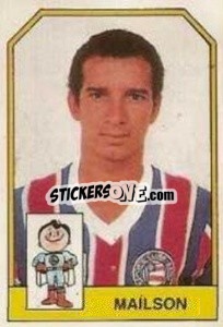Cromo Maílson - Campeonato Brasileiro 1991 n. 257 - Abril