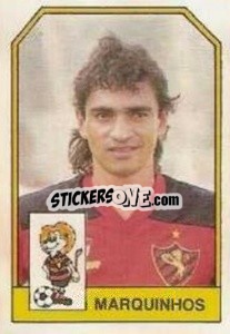 Cromo Marquinhos - Campeonato Brasileiro 1991 n. 266 - Abril