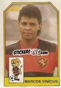 Cromo Marcos Vinícius - Campeonato Brasileiro 1991 n. 271 - Abril