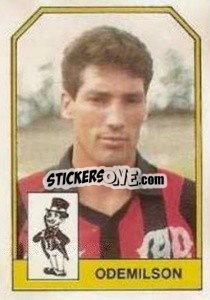 Cromo Odemilson - Campeonato Brasileiro 1991 n. 307 - Abril