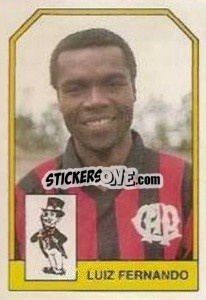 Cromo Luíz Fernando - Campeonato Brasileiro 1991 n. 310 - Abril