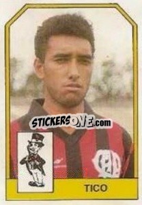 Cromo Tico - Campeonato Brasileiro 1991 n. 315 - Abril