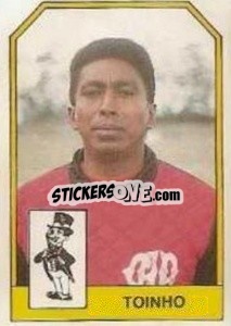 Cromo Toinho - Campeonato Brasileiro 1991 n. 316 - Abril