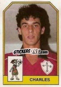 Cromo Charles - Campeonato Brasileiro 1991 n. 326 - Abril