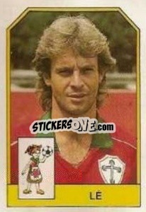 Cromo Lé - Campeonato Brasileiro 1991 n. 331 - Abril