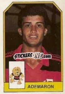 Cromo Ademaron - Campeonato Brasileiro 1991 n. 369 - Abril
