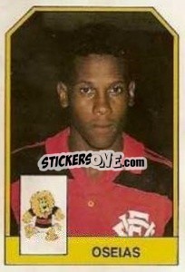 Cromo Oseias - Campeonato Brasileiro 1991 n. 371 - Abril