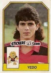 Cromo Yedo - Campeonato Brasileiro 1991 n. 375 - Abril