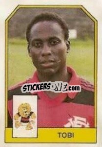Cromo Tobi - Campeonato Brasileiro 1991 n. 379 - Abril